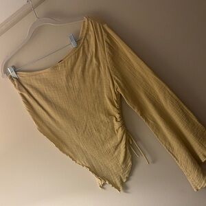 FREE PEOPLE one shoulder top